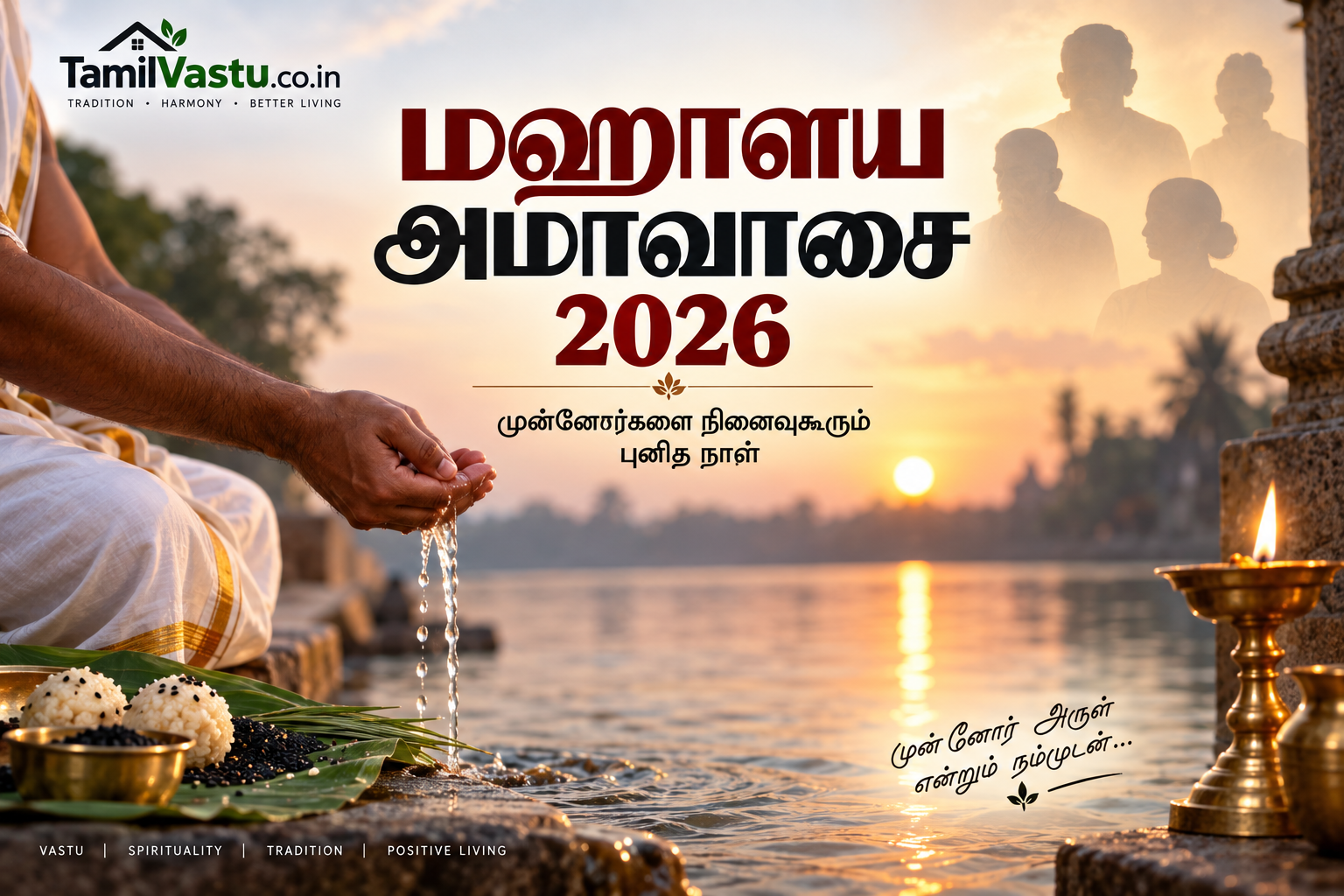 மஹாளய அமாவாசை 2026: தேதி, தர்ப்பணம், முன்னோர் வழிபாடு மற்றும் செய்ய வேண்டியவை